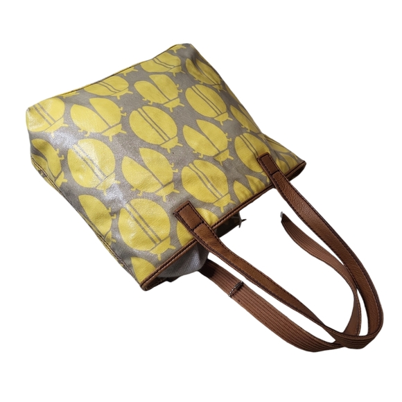 Vintage Fossil Key Per Other Bug Retro Leather Designer Purse shoulder bag - Picture 3 of 12